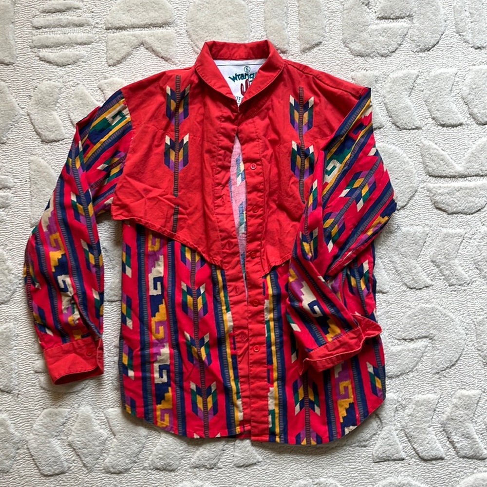 Vintage Wrangler Button Down